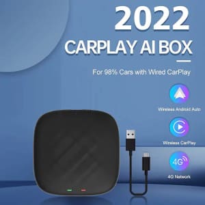 Carlinkit Wireless CarPlay Adapter Android 9.0 Ai Box for $99