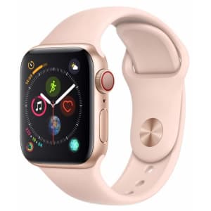 Apple Watch Series 4 GPS + Cellular 40mm Smartwatch for $110