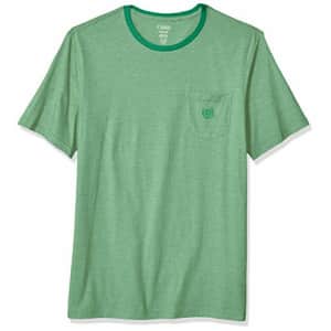 Chaps Men's Cotton Crewneck T-Shirt, Green, S for $19