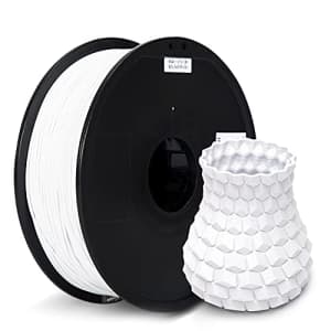 Inland 1.75mm White PLA PRO (PLA+) 3D Printer Filament 1KG Spool (2.2lbs), Dimensional Accuracy +/- for $20 Inland 1.75mm White PLA PRO (PLA+) 3D Printer Filament 1KG Spool (2.2lbs), Dimensional Accuracy +/- for $20