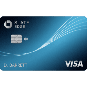 Chase Slate Edge℠: 0% Intro APR for 18 months Chase Slate Edge℠: 0% Intro APR for 18 months
