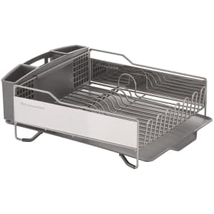 KitchenAid Stainless Steel Countertop Dish Rack for $60 KitchenAid Stainless Steel Countertop Dish Rack for $60