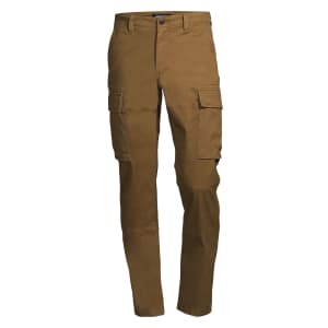 Lands' End Men's Slim Fit Comfort First Cargo Pants for $18