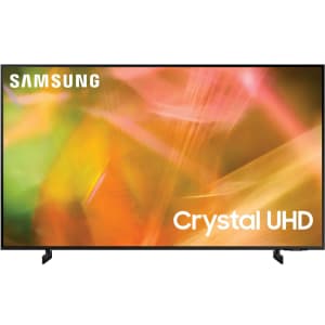 Samsung AU8000 55" 4K HDR LED UHD Smart TV for $478