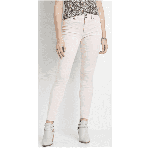 Maurices Women's High Rise Jeggings Made With Repreve for $17 Maurices Women's High Rise Jeggings Made With Repreve for $17