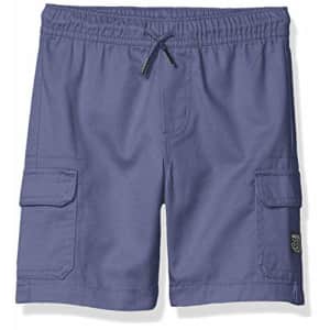Nautica Boys' Cargo Pocket Drawstring Shorts, Ink, 4T for $15