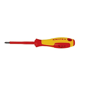 KNIPEX Tools 98 12 01 R1 Square Drive Screwdriver, 3 1/8-Inch, 1000V Insulated for $13