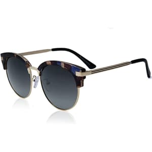 Suprus Women's Polarized UV Sunglasses for $6