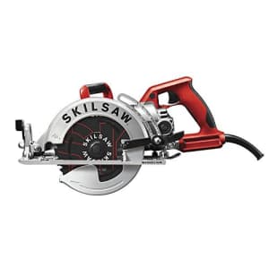 SKILSAW SPT77WML-01 15-Amp 7-1/4-Inch Lightweight Worm Drive Circular Saw, Silver for $182