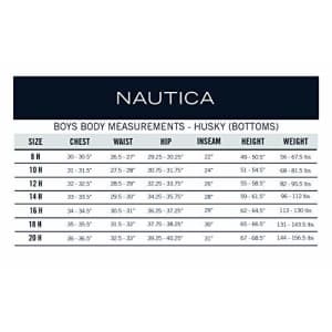 Nautica Boys' Big Boys' Uniform Performance Short, Khaki, 8 for $15