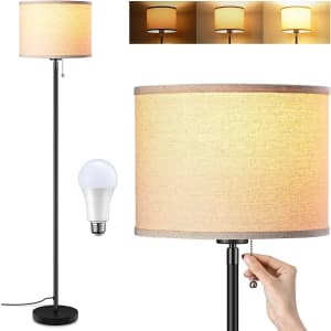 BoostArea 15W LED Floor Lamp for $30