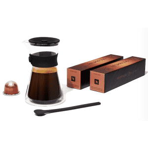 Nespresso Carafe Pour-Over Style Starter Pack for $49