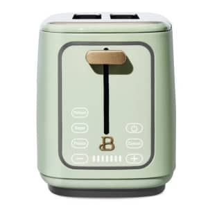 Beautiful 2-Slice Toaster with Touch-Activated Display for $30
