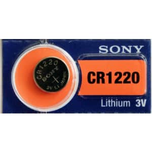 Sony Lithium 3V Batteries Size CR1220 (Pack of 5) for $7 Sony Lithium 3V Batteries Size CR1220 (Pack of 5) for $7
