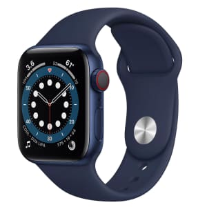 Apple Watch Series 6 40mm GPS + Cellular Smartwatch for $220