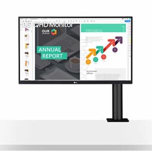 LG 27QN880-B 27 QHD (2560 x 1440) IPS Monitor with Ergo Stand and HDR 10 Compatibility and USB for $320 LG 27QN880-B 27 QHD (2560 x 1440) IPS Monitor with Ergo Stand and HDR 10 Compatibility and USB for $320
