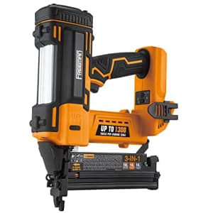 Freeman PE20VT31618 20 Volt Cordless 3-in-1 16 and 18 Gauge Nailer / Stapler (Tool Only) 1300 Shots for $149