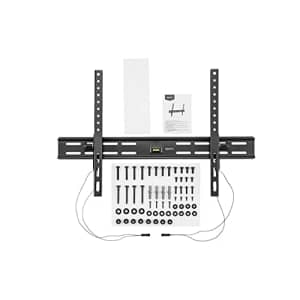 Amazon Basics Full Motion Articulating-Arm TV Wall Mount for 37-80 Inch TVs and Flat Panels up to for $17