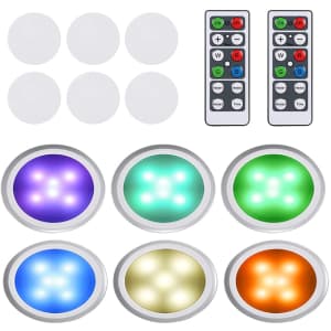 Neoglint LED Puck Light 6-Pack for $14 Neoglint LED Puck Light 6-Pack for $14
