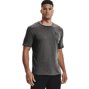 Under Armour Men's Sportstyle Left Chest Short Sleeve T-shirt for $12
