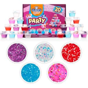 Elmer's Gue Premade Slime with Mix-Ins 20-Pack for $14