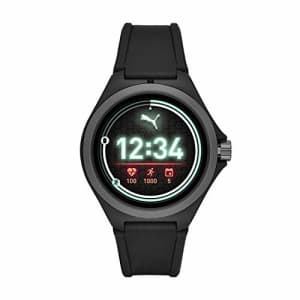 PUMA Sport 44mm Heart Rate Smartwatch - Black Silicone Band Lightweight Touchscreen for $149 PUMA Sport 44mm Heart Rate Smartwatch - Black Silicone Band Lightweight Touchscreen for $149