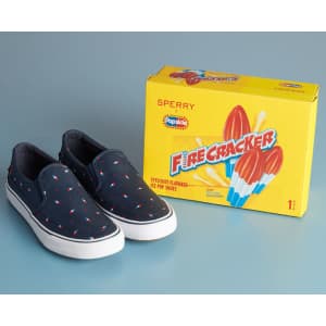 Sperry x Popsicle Firecracker Men's Striper II Twin Gore Sneakers for $19 Sperry x Popsicle Firecracker Men's Striper II Twin Gore Sneakers for $19