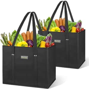 Baleine Reusable Shopping Bag 2-Pack for $10 Baleine Reusable Shopping Bag 2-Pack for $10