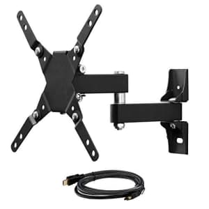 Rosewill RHTB-16003 17-37" tilt & swivel TV wall mount w/ 6-ft. HDMI cable for $20