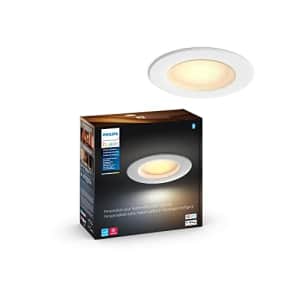 Philips Hue White Ambiance Extra Bright High Lumen Dimmable LED Smart Retrofit Recessed 6" for $44