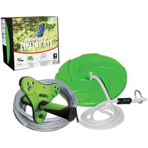 Slackers 40-Foot Zipline Falcon Kit for $85 Slackers 40-Foot Zipline Falcon Kit for $85