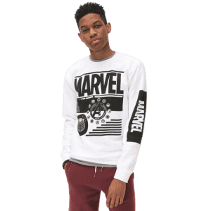 Aeropostale Men's Marvel Avengers Crew Sweatshirt for $20 Aeropostale Men's Marvel Avengers Crew Sweatshirt for $20