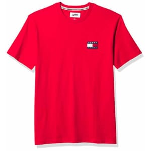 Tommy Hilfiger Men's Tommy Jeans Graphic T Shirt, Blush RED AA 106-880, LG for $37 Tommy Hilfiger Men's Tommy Jeans Graphic T Shirt, Blush RED AA 106-880, LG for $37