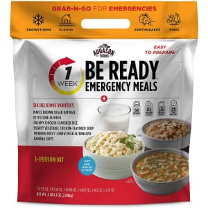 Augason BE Ready 1-Week Emergency Food Supply for $30 Augason BE Ready 1-Week Emergency Food Supply for $30