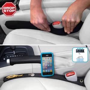 Drop Stop The Original Patented Car Seat Gap Filler. That's a savings of $5 and some frustrated phone digging.