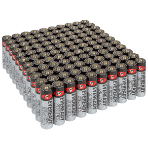 110 AA Energizer Eveready Silver Alkaline Batteries for $36 110 AA Energizer Eveready Silver Alkaline Batteries for $36