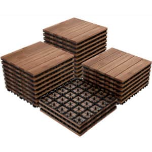 Yaheetech Outdoor Tiles 27-Pack for $90 Yaheetech Outdoor Tiles 27-Pack for $90