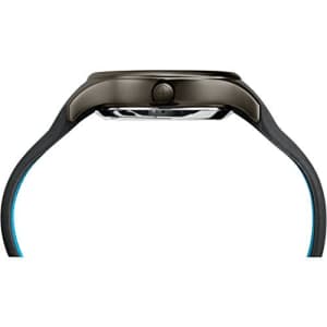 Timex Men's TW2P94900 IQ+ Move Activity Tracker Gray/Black/Blue Silicone Strap Smartwatch for $99