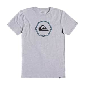 Quiksilver Men's Thin Lines Tee Shirt, Athletic Heather, M for $21