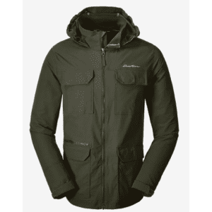 Eddie Bauer Men's Atlas Stretch Hooded Jacket for $60 Eddie Bauer Men's Atlas Stretch Hooded Jacket for $60