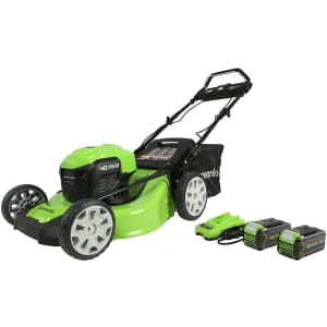 Greenworks 40V 21" Self Propelled Lawn Mower for $436 Greenworks 40V 21" Self Propelled Lawn Mower for $436