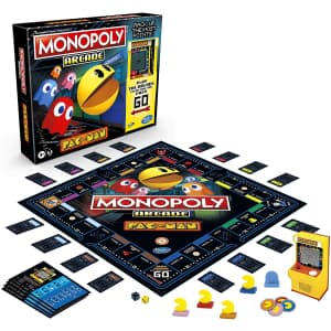 Monopoly Arcade Pac-Man Board Game for $23