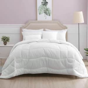 Oaken-Cat Reversible Down Alternative Queen Comforter for $25 Oaken-Cat Reversible Down Alternative Queen Comforter for $25