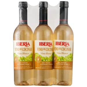 Iberia Dry White Cooking Wine 3-Pack for $13
