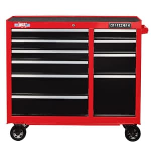 Craftsman 10-Drawer Steel Rolling Tool Cabinet for $389