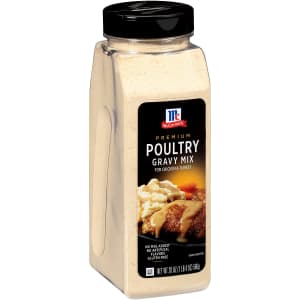 McCormick 20-oz. Premium Poultry Gravy Mix for $11