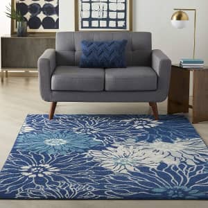 Nourison Passion 4x6-Foot Bohemian Floral Area Rug for $47 Nourison Passion 4x6-Foot Bohemian Floral Area Rug for $47