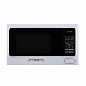 Black + Decker Black+Decker 1000 Watt 1.1 Cubic Feet Countertop Table Kitchen Home Dorm Compact Microwave Oven, for $105