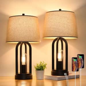 Brightever Touch Table Lamp 2-Pack for $60