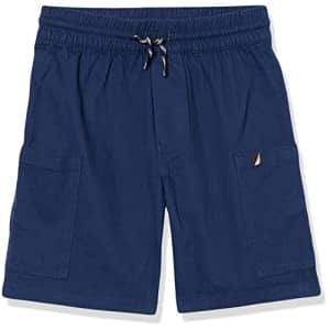 Nautica Boys' Little Drawstring Shorts, J Navy Pull On, 4 for $13